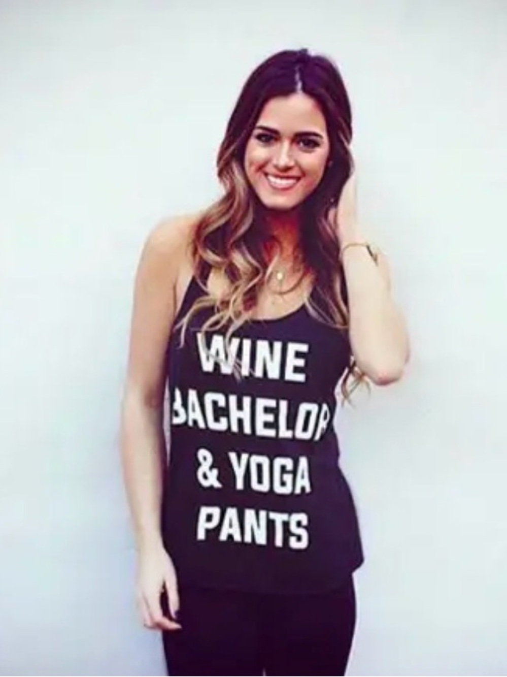 Original Wine, Bachelor & Yoga Pants Tank